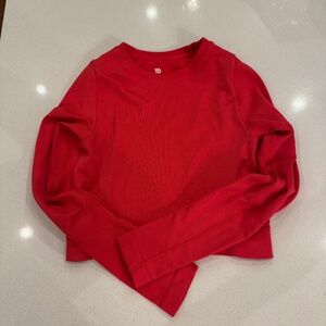 Red long sleeve